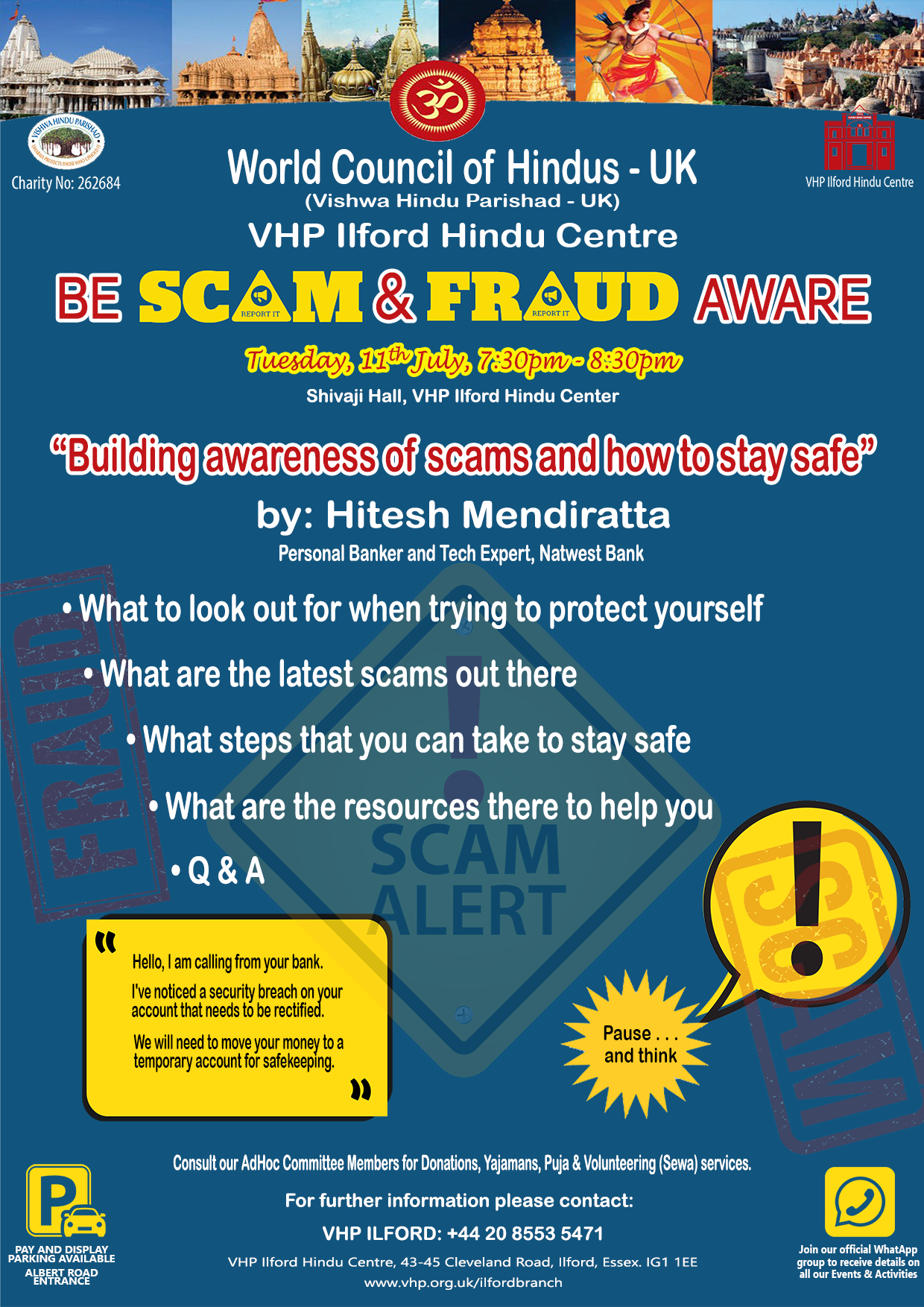 Scam and Fraud Awareness Workshop